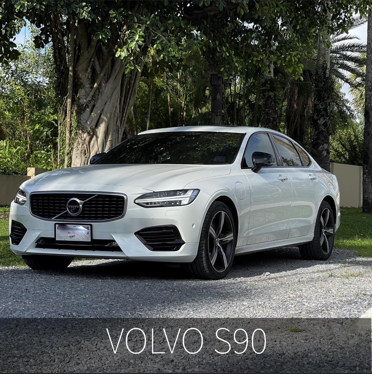 Volvo S90 белый аренда Пхукет