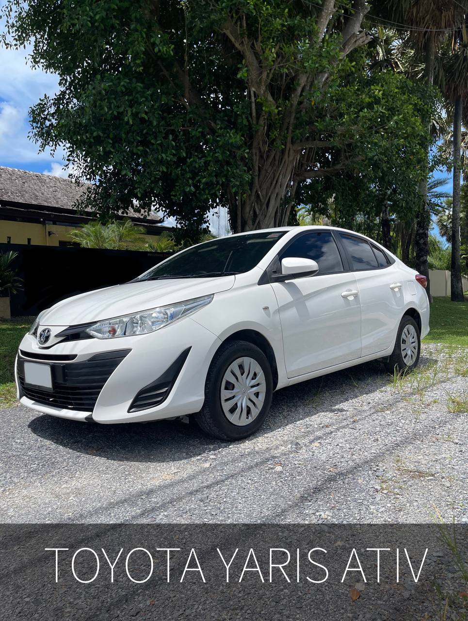 Toyota Yaris Ativ 2019 аренда Пхукет